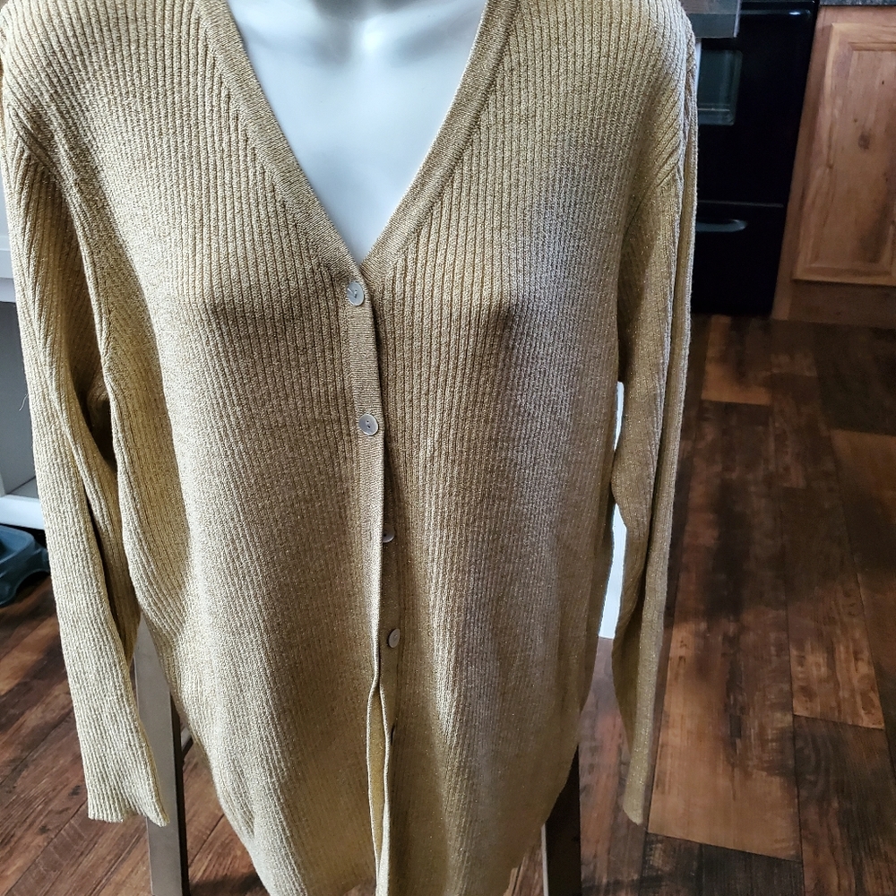 Laura Scott L/S V Neck Sweater